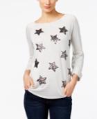 Inc International Concepts Sequined Sweatshirt, Only At Macy's