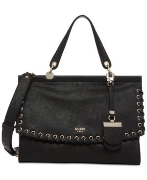 Guess Andie Top Handle Flap Satchel