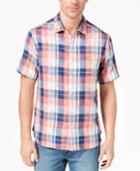 Tommy Bahama Men's Double Fauna Plaid Shirt