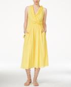 Rachel Rachel Roy Pleated Cross-back Midi Dress