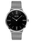 Boss Hugo Boss Men's Jackson Stainless Steel Mesh Bracelet Watch 40mm