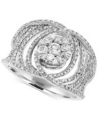 Bouquet By Effy Diamond Ring (1 Ct. T.w.) In 14k White Gold