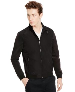 Kenneth Cole New York Men's Reversible Mesh Bomber Jacket