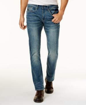 Buffalo David Bitton Men's Faded Straight-fit Jeans