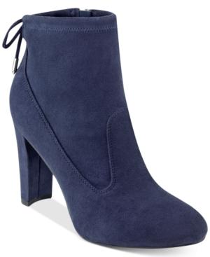 Marc Fisher Justice Suede Booties Women's Shoes