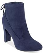 Marc Fisher Justice Suede Booties Women's Shoes