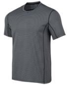 Id Ideology Men's Striped Performance T-shirt, Created For Macy's