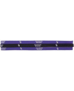 Little Earth Colorado Rockies Elastic Hair Band Set