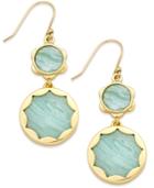 Kate Spade New York Gold-tone Stone Double Drop Earrings