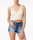 American Rag Crocheted Crop Top, Only At Macy's