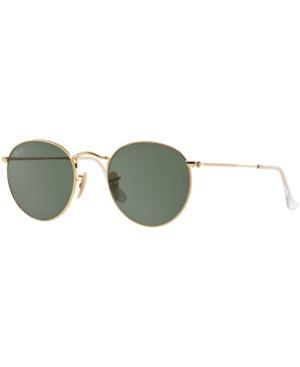 Ray-ban Sunglasses, Rb3447 47 Round Metal