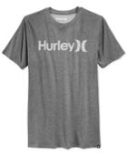 Hurley One And Only Dri-fit Graphic-print Logo T-shirt