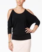 Thalia Sodi Cold-shoulder Chain-strap Top, Only At Macy's