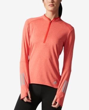 Adidas Climalite Half-zip Melange Running Top