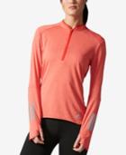 Adidas Climalite Half-zip Melange Running Top