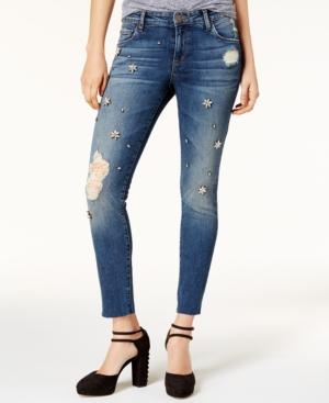Sts Blue Taylor Embellished Ripped Skinny Jeans