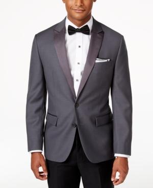 Ryan Seacrest Distinction Men's Slim-fit Grey Tuxedo Sport Coat, Only At Macy's