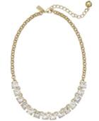 Kate Spade New York Gold-tone Crystal Frontal Necklace