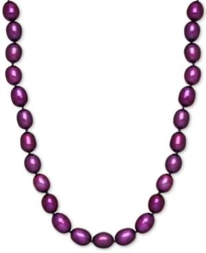 Honora Style Grape Cultured Freshwater Pearl Strand In Sterling Silver (7-8mm)
