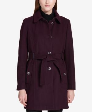 Calvin Klein Belted Hardware Walker Coat