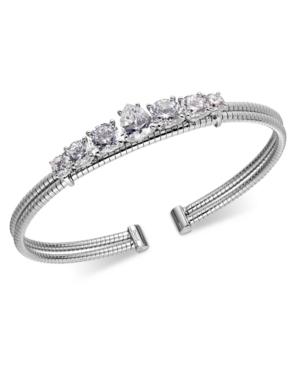 Danori Crystal Double-row Cuff Bracelet, Created For Macy's