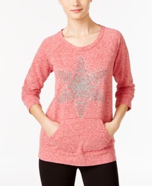 Style & Co Snowflake Graphic Sweatshirt, Only At Macy's