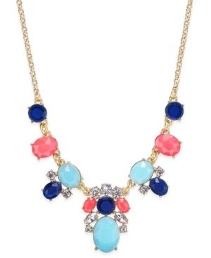 Kate Spade New York Gold-tone Multi-stone Statement Necklace