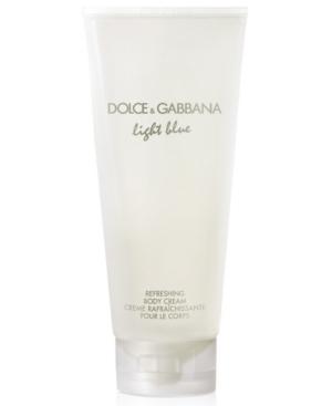 Dolce & Gabbana Light Blue Refreshing Body Cream, 6.7 Oz