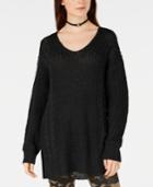Hooked Up By Iot Juniors' Criss-cross Back Sweater