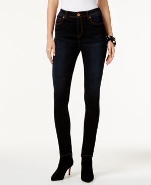 Inc International Concepts Curvy- Fit High-rise Stinger Wash Skinny Jeans, Only At Macy's