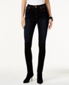 Inc International Concepts Curvy- Fit High-rise Stinger Wash Skinny Jeans, Only At Macy's