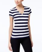 Inc International Concepts Striped T-shirt, Only At Macy's