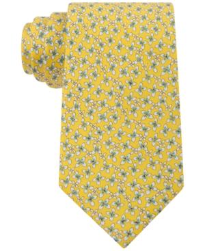 Tommy Hilfiger Men's Four Petal Flower Tie