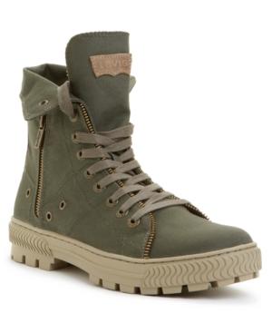 Levi's Canvas Sahara Hi-top Boots