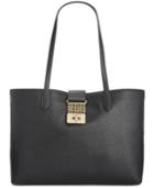 Tommy Hilfiger Lia Chain Saffiano Shopper Tote