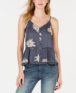 Roxy Juniors' Manhattan At Dusk Floral-print Tank Top