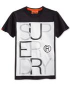 Superdry Men's Overlap Graphic-print Logo T-shirt
