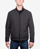 Emanuel Ungaro Men's Urban Quilted Tech Jacket