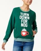 Doe Juniors' Turn Down For Nog Raglan Sweatshirt