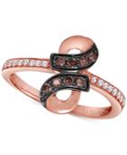 Le Vian Chocolatier Diamond Infinity Statement Ring (1/4 Ct. T.w.) In 14k Rose Gold