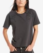Levi's Alicia Cotton Crochet-detail T-shirt
