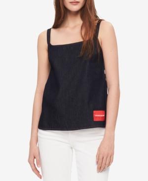 Calvin Klein Jeans Alexa Cotton Denim Cami Top