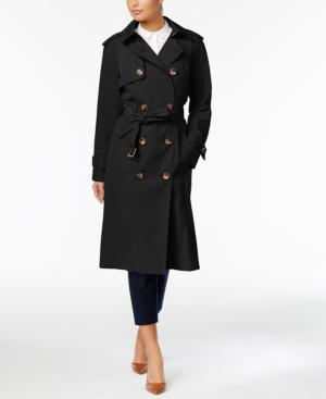 London Fog Double-breasted Trench Coat