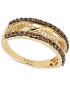 Le Vian Chocolatier Diamond Swirl Ring (1/2 Ct. T.w.) In 14k Gold