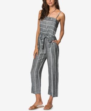 O'neill Juniors' Knox Tie-waist Cropped Jumpsuit