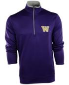Antigua Men's Washington Huskies Quarter-zip Pullover