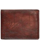 Patricia Nash Men's Leather Map Billfold Wallet