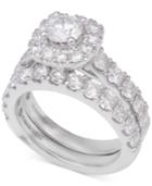 Marchesa Diamond Bridal Set (3 Ct. T.w.) In 14k White Gold