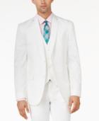 Bar Iii White Slim-fit Jacket, Only At Macy's