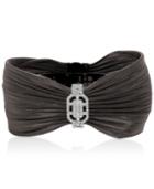 Le Vian Deco Estate Diamond Bangle Bracelet (7/8 Ct. T.w.) 14k White Gold And Black Ion-plated Stainless Steel